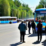 Busy Marshrutka Stop**

"A vibrant scene at a marshrutka stop in Chisinau, Moldova. People in modest, everyday clothing are waiting and boarding the buses. A variety of colorful marshrutkas are visible. Background includes typical Moldovan architecture and street scenes.  Safe for work, appropriate content, fully clothed, professional, perfect anatomy, correct proportions, natural pose, high quality, detailed, natural lighting."

**